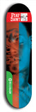 North American maple skateboard deck designed by underground artist BellyRash -- available in widths between 7.5 to 8.5 inches in both mellow concave and steep concave shapes from the BellyRash Limited Edition Blitz Deck series: Dead Saint