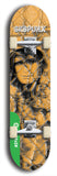 North American maple skateboard deck designed by underground artist BellyRash -- available in widths between 7.5 to 8.5 inches in both mellow concave and steep concave shapes from the BellyRash Limited Edition Blitz Deck series: Sk8Punx
