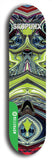 North American maple skateboard deck designed by underground artist BellyRash -- available in widths between 7.5 to 8.5 inches in both mellow concave and steep concave shapes from the BellyRash Limited Edition Blitz Deck series: Sk8Punx