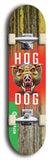 North American maple skateboard deck designed by underground artist BellyRash -- available in widths between 7.5 to 8.5 inches in both mellow concave and steep concave shapes from the BellyRash Limited Edition Blitz Deck series: Hog Dog