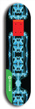 North American maple skateboard deck designed by underground artist BellyRash -- available in widths between 7.5 to 8.5 inches in both mellow concave and steep concave shapes from the BellyRash Limited Edition Blitz Deck series: XappaBukowski