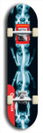 Limited edition, North American maple skateboard deck designed by underground artist BellyRash -- available in widths 7.5 to 8.5 inches in both mellow concave and steep concave shapes. Artwork: Five A.I. generated 