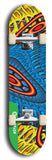 North American maple skateboard deck designed by underground artist BellyRash -- available in widths between 7.5 to 8.5 inches in both mellow concave and steep concave shapes.