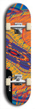 Skateboard deck: Limited edition, North American maple skateboard deck designed by underground artist BellyRash - available widths 7.5 to 8.5 inches in both mellow concave and steep concave shapes. Artwork: TWISTED DHARMA brand popsicle-shaped deck