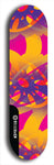 Skateboard deck: Limited edition, North American maple skateboard deck designed by underground artist BellyRash - available widths 7.5 to 8.5 inches in both mellow concave and steep concave shapes. Artwork: TWISTED DHARMA brand popsicle-shaped deck