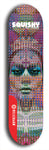 Squishy #21: Red Logo Skateboard Deck