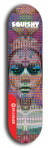 Squishy #21: Red Logo Skateboard Deck
