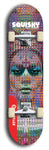 Squishy #21: Red Logo Skateboard Deck