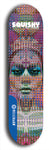 Squishy #21: Blue Logo Skateboard Deck