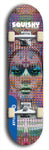 Squishy #21: Blue Logo Skateboard Deck