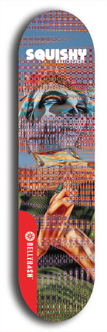 Squishy #22: Red Logo Skateboard Deck