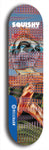 Squishy #22: Blue Logo Skateboard Deck