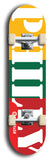 Jawn brand North American maple skateboard deck designed by underground artist BellyRash -- available in widths between 7.5 to 8.5 inches in both mellow concave and steep concave shapes. 