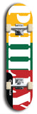 Jawn brand North American maple skateboard deck designed by underground artist BellyRash -- available in widths between 7.5 to 8.5 inches in both mellow concave and steep concave shapes. 