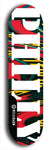 Jawn brand North American maple skateboard deck designed by underground artist BellyRash -- available in widths between 7.5 to 8.5 inches in both mellow concave and steep concave shapes. 