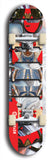 Jawn brand North American maple skateboard deck designed by underground artist BellyRash -- available in widths between 7.5 to 8.5 inches in both mellow concave and steep concave shapes. 