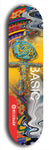 North American maple skateboard deck designed by underground artist BellyRash -- available in widths between 7.5 to 8.5 inches in both mellow concave and steep concave shapes.