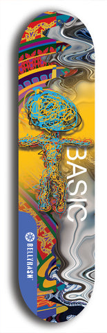 North American maple skateboard deck designed by underground artist BellyRash -- available in widths between 7.5 to 8.5 inches in both mellow concave and steep concave shapes.