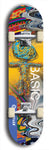 North American maple skateboard deck designed by underground artist BellyRash -- available in widths between 7.5 to 8.5 inches in both mellow concave and steep concave shapes.