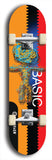 North American maple skateboard deck designed by underground artist BellyRash -- available in widths between 7.5 to 8.5 inches in both mellow concave and steep concave shapes.