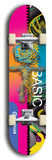 North American maple skateboard deck designed by underground artist BellyRash -- available in widths between 7.5 to 8.5 inches in both mellow concave and steep concave shapes.