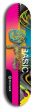 North American maple skateboard deck designed by underground artist BellyRash -- available in widths between 7.5 to 8.5 inches in both mellow concave and steep concave shapes.