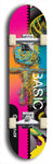 North American maple skateboard deck designed by underground artist BellyRash -- available in widths between 7.5 to 8.5 inches in both mellow concave and steep concave shapes.