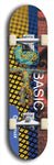 North American maple skateboard deck designed by underground artist BellyRash -- available in widths between 7.5 to 8.5 inches in both mellow concave and steep concave shapes.