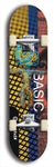 North American maple skateboard deck designed by underground artist BellyRash -- available in widths between 7.5 to 8.5 inches in both mellow concave and steep concave shapes.