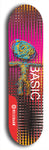 North American maple skateboard deck designed by underground artist BellyRash -- available in widths between 7.5 to 8.5 inches in both mellow concave and steep concave shapes.