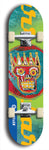 Seattle Central #9: Limited Edition, Blue Logo Skateboard Deck