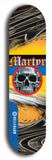 Martyr #1: Limited Edition, Blue Logo Skateboard Deck