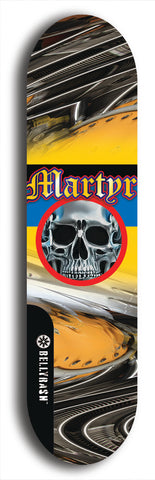 Martyr #1: Limited Edition, Black Logo Skateboard Deck