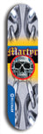 Martyr #2: Limited Edition, Blue Logo Skateboard Deck