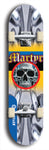 Martyr #2: Limited Edition, Blue Logo Skateboard Deck