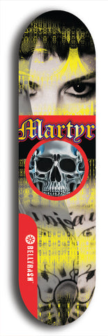 Martyr #20: Limited Edition, Red Logo Skateboard Deck