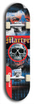 Martyr #21: Limited Edition, Red Logo Skateboard Deck