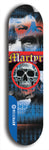 Martyr #21: Limited Edition, Blue Logo Skateboard Deck