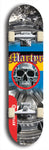 Martyr #3: Limited Edition, Red Logo Skateboard Deck