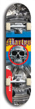 Martyr #3: Limited Edition, Red Logo Skateboard Deck