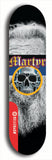 Martyr #4: Limited Edition, Red Logo Skateboard Deck