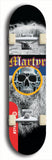 Martyr #4: Limited Edition, Red Logo Skateboard Deck