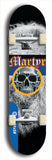 Martyr #4: Limited Edition, Blue Logo Skateboard Deck