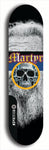 Martyr #4: Limited Edition, Black Logo Skateboard Deck