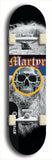 Martyr #4: Limited Edition, Black Logo Skateboard Deck