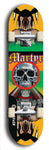 Martyr #5: Limited Edition, Black Logo Skateboard Deck