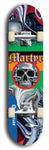 Martyr #6: Limited Edition, Blue Logo Skateboard Deck