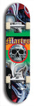 Martyr #6: Limited Edition, Black Logo Skateboard Deck