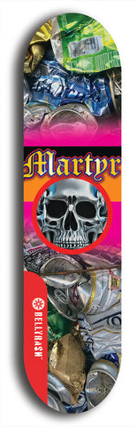 Martyr #7: Limited Edition, Red Logo Skateboard Deck