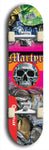 Martyr #7: Limited Edition, Red Logo Skateboard Deck